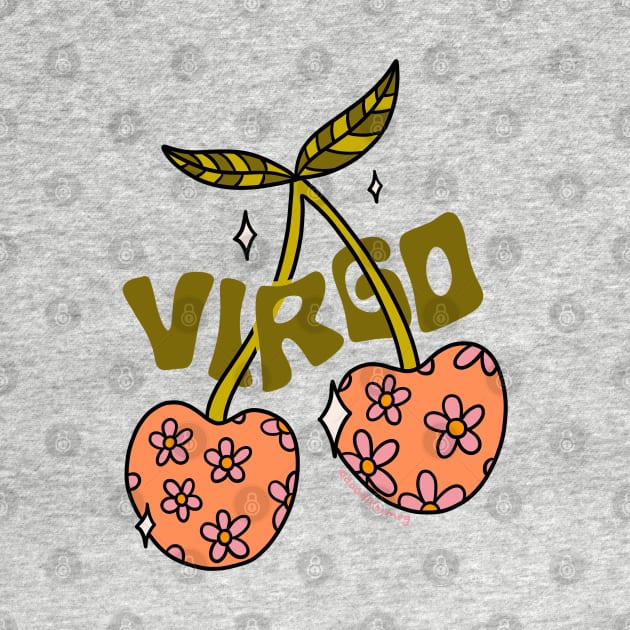 Virgo Cherries by Doodle by Meg